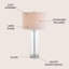 Silberston Glass Table Lamp-847997411