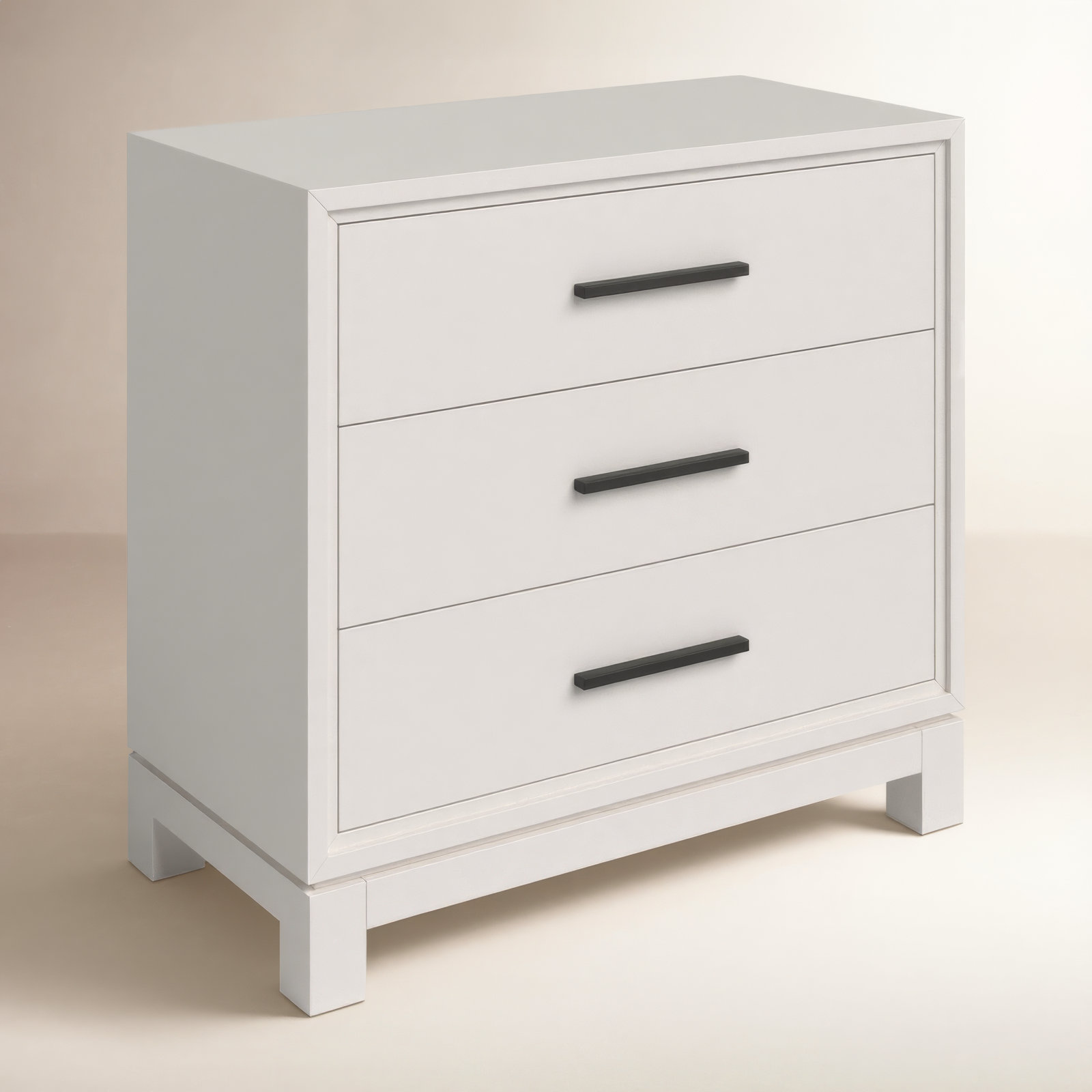 Wrightia 36" Mahogany Dresser, Chalk White