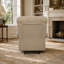 Fauteuil inclinable manuel avec repose-pieds rembourré-1908087726