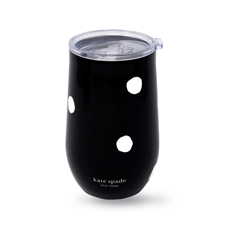 Stainless Steel Wine Tumbler, Enchanted Dot