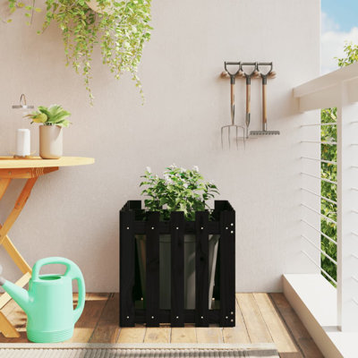 Nabeela Wood Planter Box
