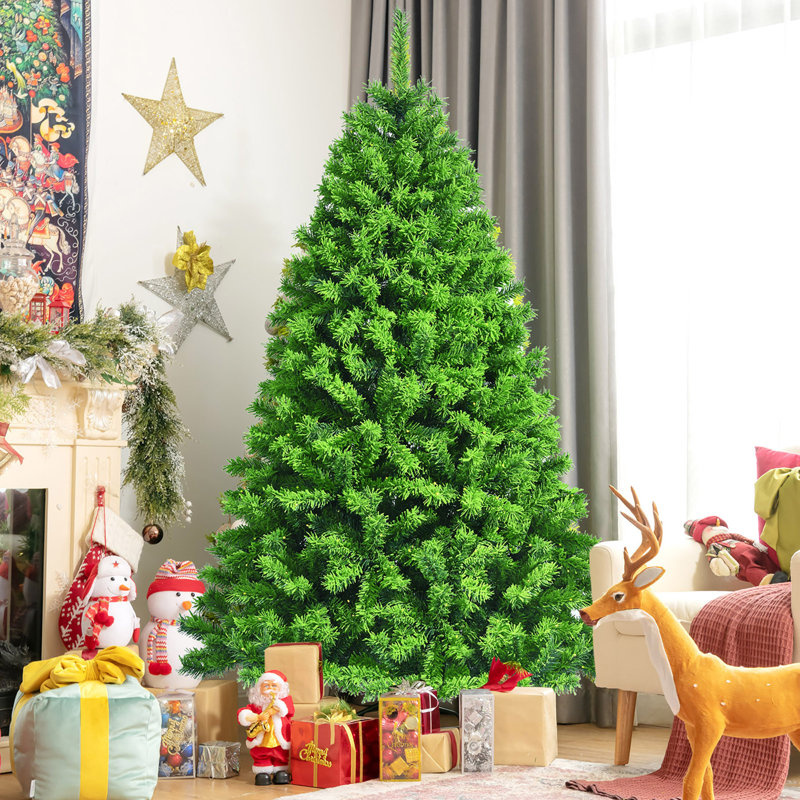Arbre de Noël vert pin cachemire, H 7,5 pi