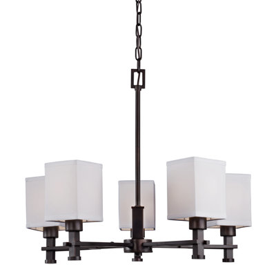 Lustre classique/traditionnel ombré 5 lumières Bullington