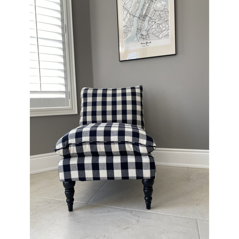 Fauteuil de chambre 26 po Bulou, Noir