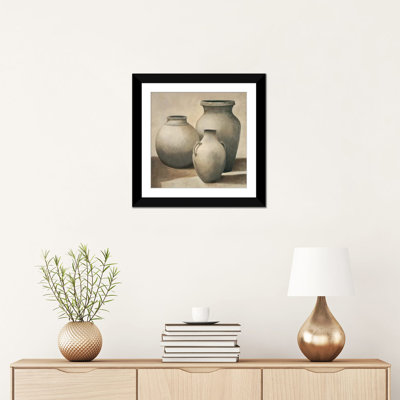 Collezione di vasi - reproduction d'art murale - papier d'art encadré