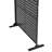 Pacifa 74.8" x 47" Laser-Cut Metal Privacy Screen Fence Panel With Stripe Pattern-102305952