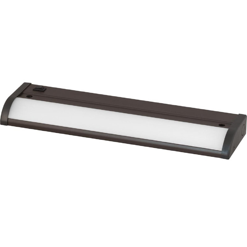 Réglette lumineuse pour dessous de meuble DEL, Bronze antique
