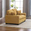 2 Seater Linen Blend Sofa Bed-660268131