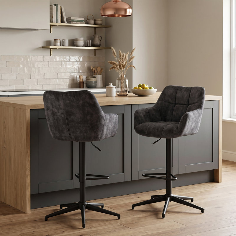 Bar Stool, Grey