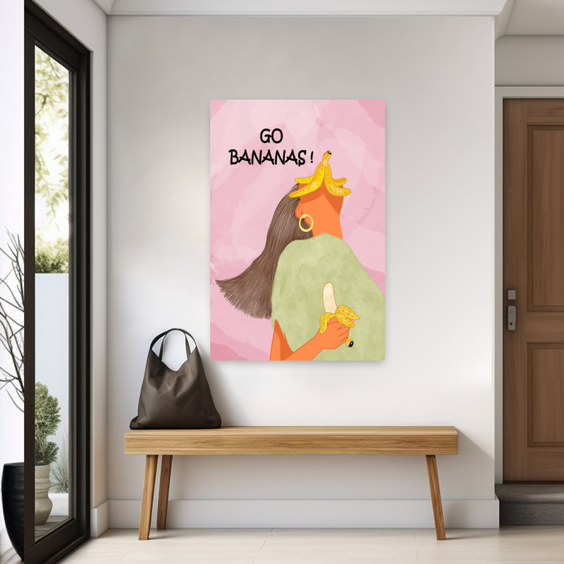 Go Go Bananas Playful Playful, H 60 po x l 40 po