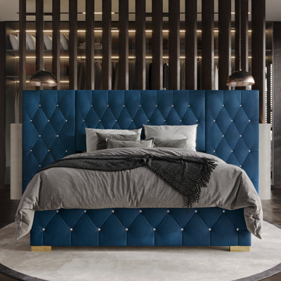 Titian Upholstered Wall Panel Bed