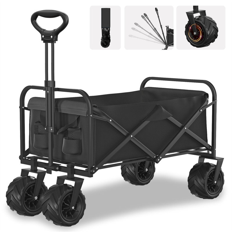 Heavy Duty Collapsible Garden Carts