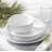 White Essential 12 Piece Dinnerware Set