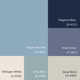 Gaye Handmade Wool Teal/Navy/Beige Rug