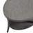 Perth Contemporary Oval Shelf Coffee Table, Gray-1879096396