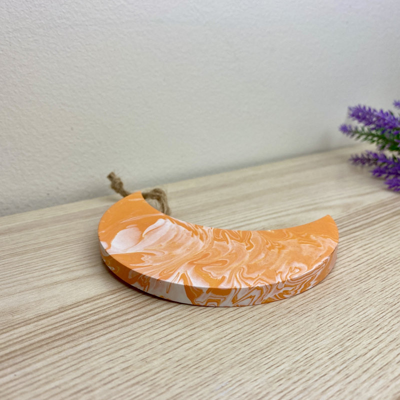 Moon Wall Hanging, Orange