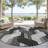 Machine Washable Indoor/Outdoor Lockway ACN2422 Mid-Century Modern Rug-1301503897