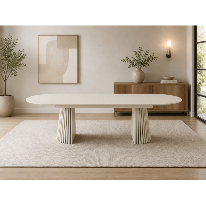 Mila-chêne-imprimable, Off White