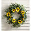 25" Dried Silk Wreath
