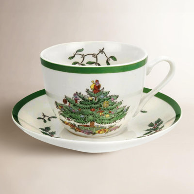 Christmas Tree Teacup