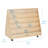 ECR4Kids Double-Sided Mobile Book Display, Classroom Bookshelf-106886384