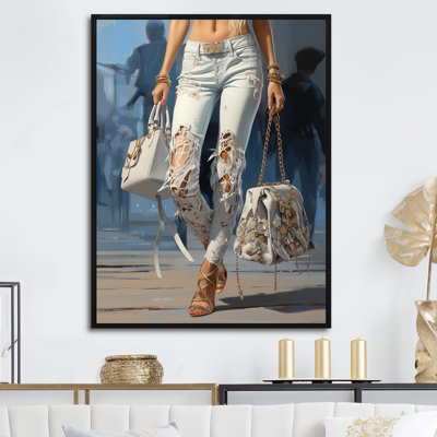" In Style Woman Denim Elegance III "
