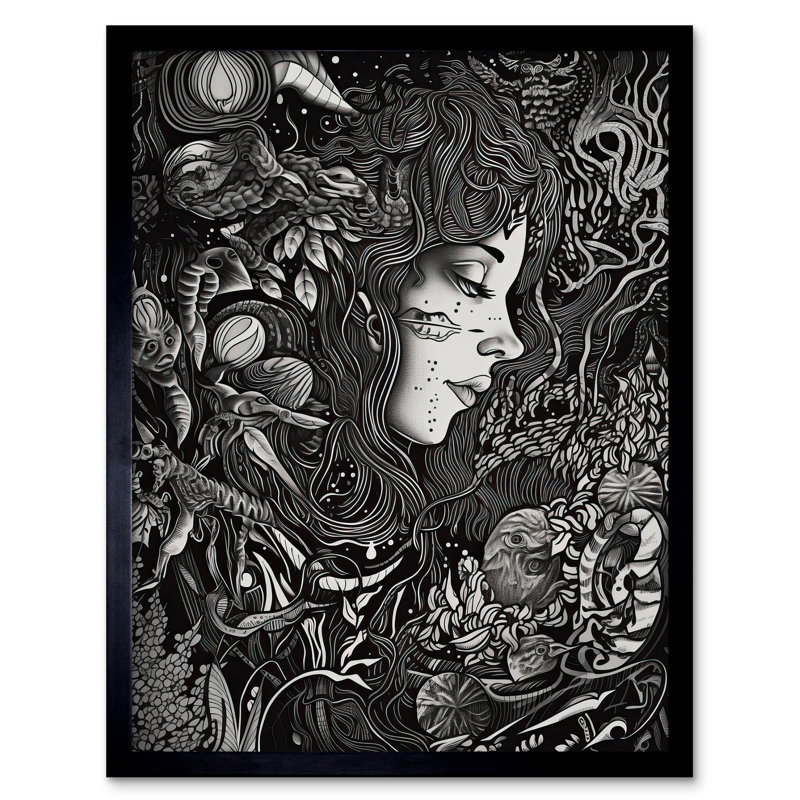 Aaradhana Nature Goddess - Single Picture Frame Print