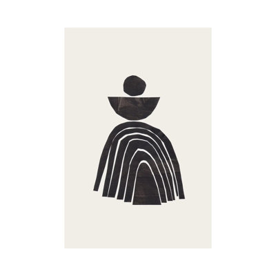 Tribal Lady by EnShape - Wrapped Canvas Gallery-Wrapped Canvas Giclée