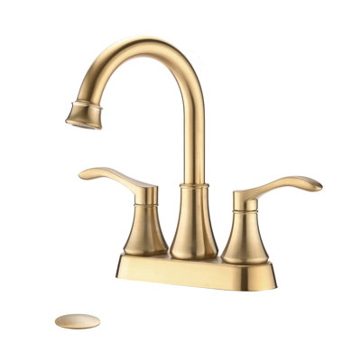 Saxon 2-handle Bathroom Faucet with Drain Assembly