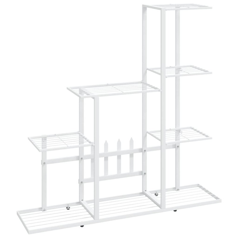Patchett Plant Stand, White, 88cm H x 94.5cm W x 25cm D