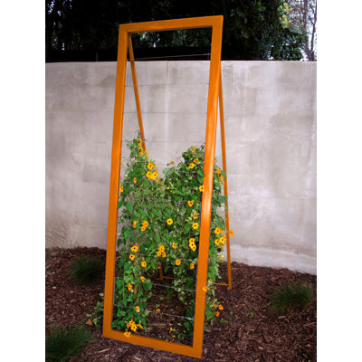 Kestwick 69'' H x 23'' W Steel Folding Trellis