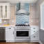 Cosmo 36 po Nebula Collection Cuisinière à gaz, 5 brûleurs, four à convection rapide, poignée en acier inoxydable