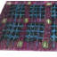 Rumi Geometric Silk Charcoal/Berry Indoor Area Rug-49207395