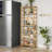 6-Tier Bamboo Storage Shelf, Adjustable Multipurpose Bookcase And Organizer For Home, Office, Bathroom, Kitchen, And Living Room