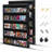 Vertical 35-Card Baseball & Trading Card Display Case, UV Protection, Lockable Acrylic (2-Pack)
