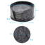 Round 8 Piece Coaster Set With Holder