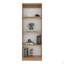 Bibliothèque Home avec 4 tablettes modernes pour livres et décor, chêne naturel-848156891
