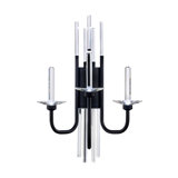 Calliope 3 Light Crystal LED Wall Sconce