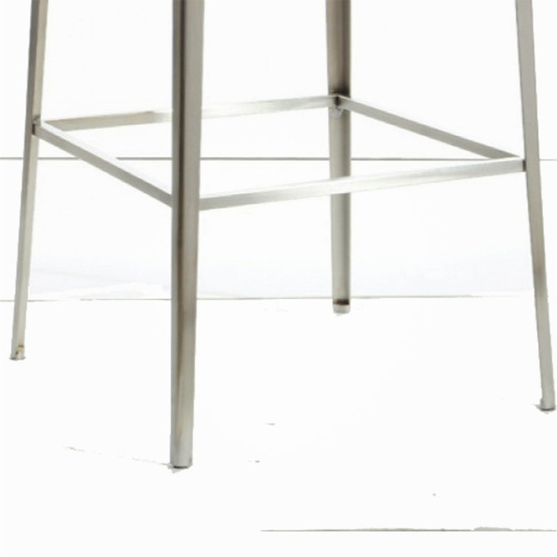 Tabouret de bar rembourré en tissu