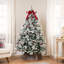 Real Touch Heavily Flocked Whittaker Spruce Full Artificial Christmas Tree - 6.5' -Unlit
