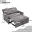 2 Seater Linen Sofa Bed-2073523715