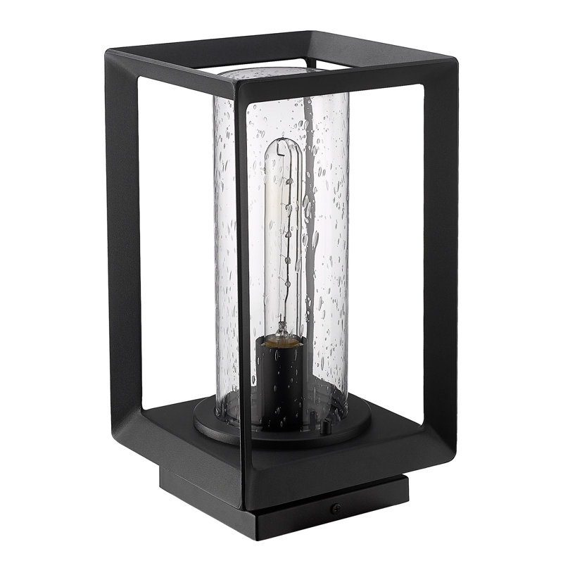 Axelle Pier Mount Light, Seeded Glass