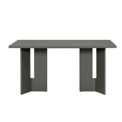 Farmhouse Wood Dining Table, Rectangular Dining Table for Dining Room, Kitchen and Living Room