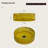 MonBlari 15" Round Resin Vessel Sink Lemon Yellow with-120971770