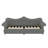 Upholstered Daybed with LED  and Nail Head Decoration-126450470