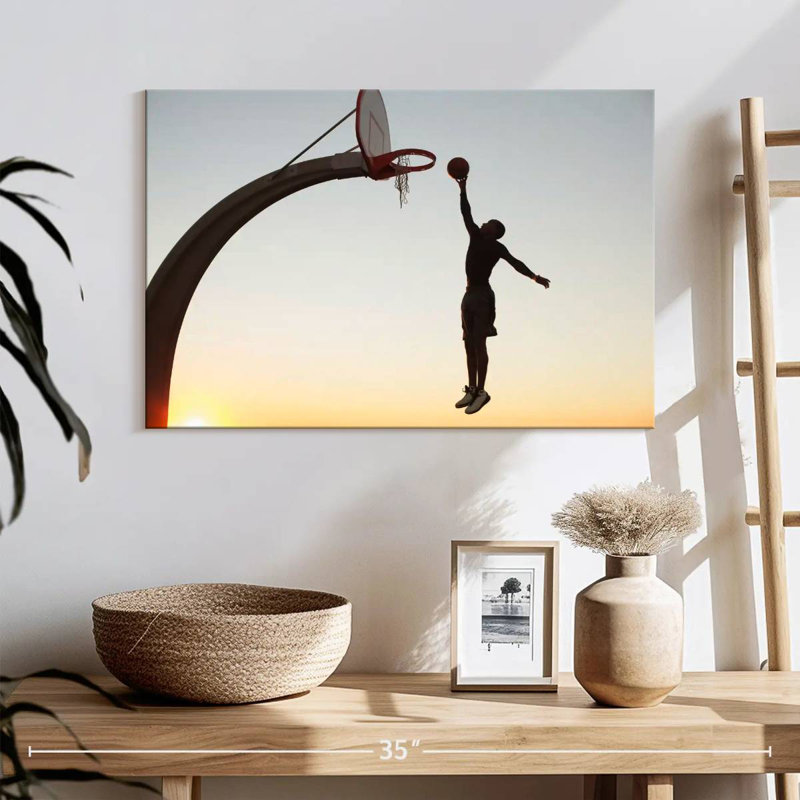 Sunset Slam Dunk, H 16 po x l 24 po