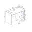 Lelia Computer Desk With Cabinet-262457190