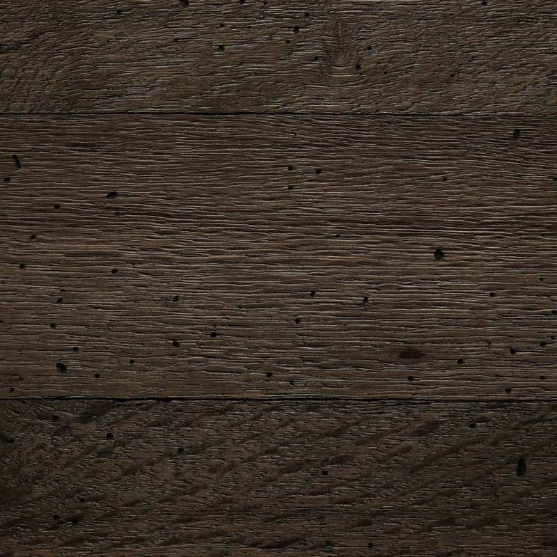 Abaso End Table, Ebony Rustic Wormwood