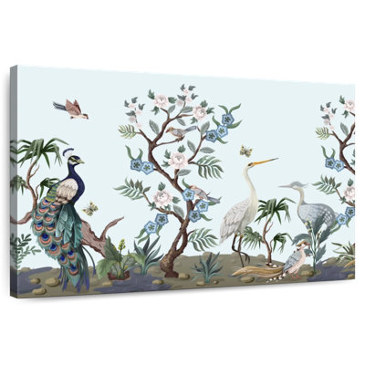 Brampt Chinoiserie Style Birds
