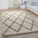Troutdale 100% Polypropylene Cream/Black Outdoor Rug
